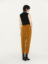 INTO THE EAST 25 Autumn and Winter Black Velvet Embroidered Button Vest ITE-E1DGAW052BL22VE-HEI Black